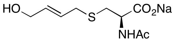 N-Acetyl-S-(4-hydroxy-2-buten-1-yl)-L-cysteine Sodium Salt