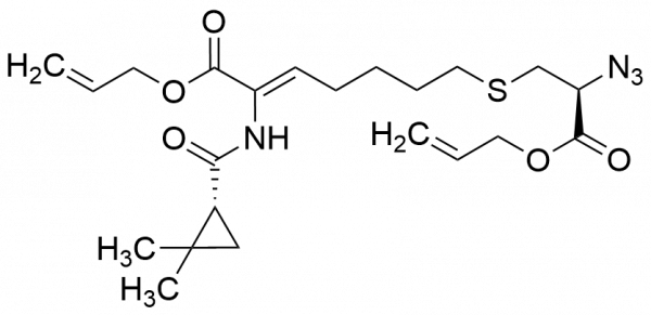 Allyloxy-2-azido-3-oxopropyl)thio Cilastatin Derivative