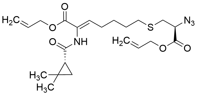 Allyloxy-2-azido-3-oxopropyl)thio Cilastatin Derivative