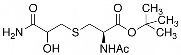 N-Acetyl-S-(3-amino-2-hydroxy-3-oxopropyl)-L-cysteine-1,1-dimethylethyl Ester