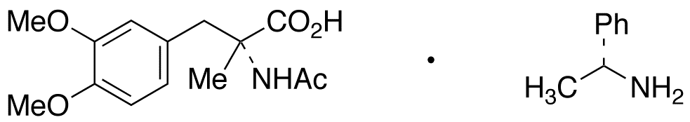 N-Acetyl D-a-Methyl DOPA Dimethyl Ether (+)-a-Methylbenzylamine Salt