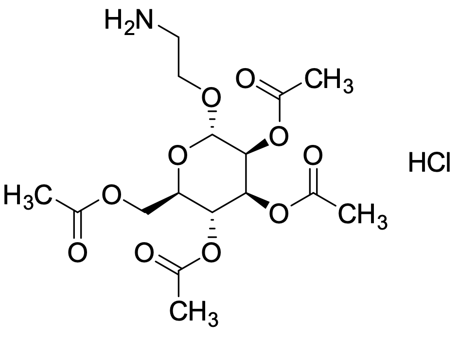 2-Aminoethyl 2,3,4,6-tetra-O-acetyl-a-D-mannopyranoside Hydrochloride