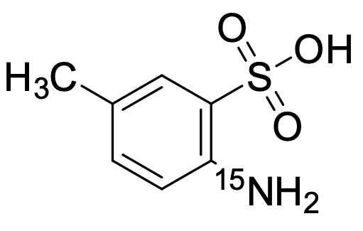 2-(Amino-​15N)​-​5-​methyl-benzenesulfonic Acid