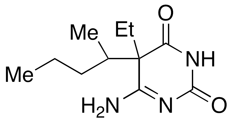 6-Amino-5-ethyl-5-(1-methylbutyl)-2,4(3H,5H)-pyrimidinedione