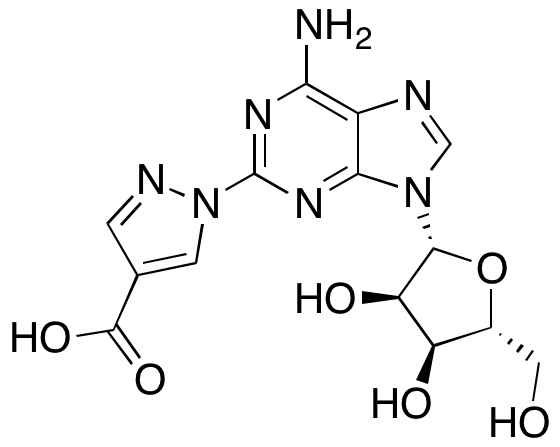 1-(6-Amino-9-b-D-ribofuranosyl-9H-purin-2-yl)-1H-pyrazole-4-carboxylic acid