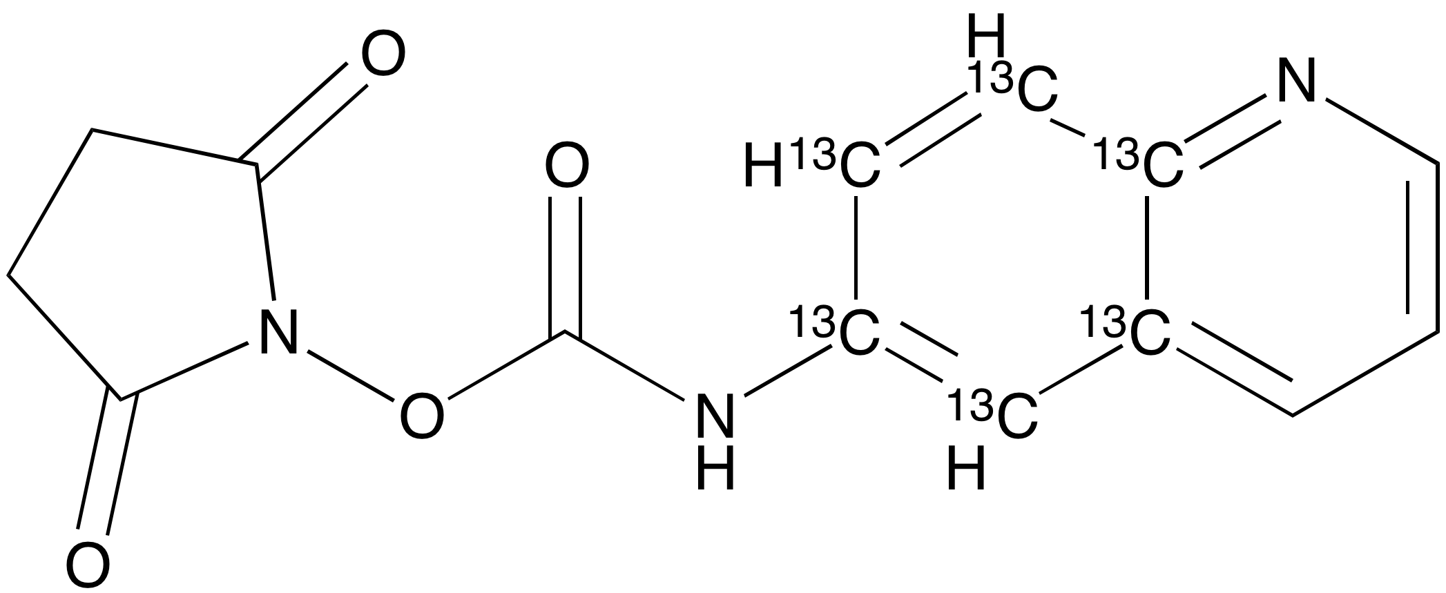 6-Aminoquinolyl-N-hydroxysuccinimidyl Carbamate -13C6