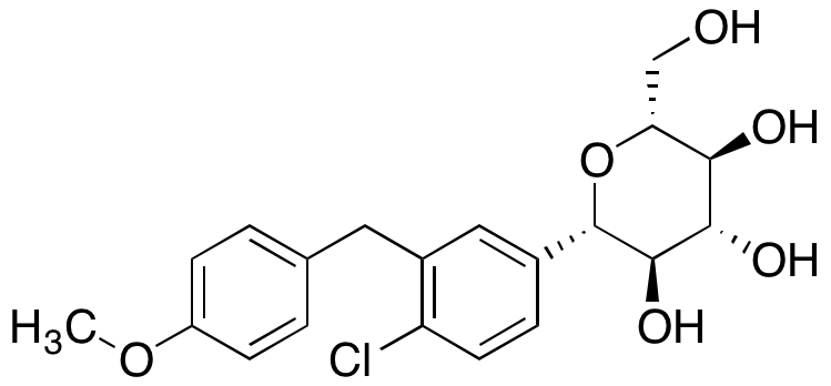 (1S)-1,5-Anhydro-1-C-[4-chloro-3-[(4-methoxyphenyl)methyl]phenyl]-D-glucitol