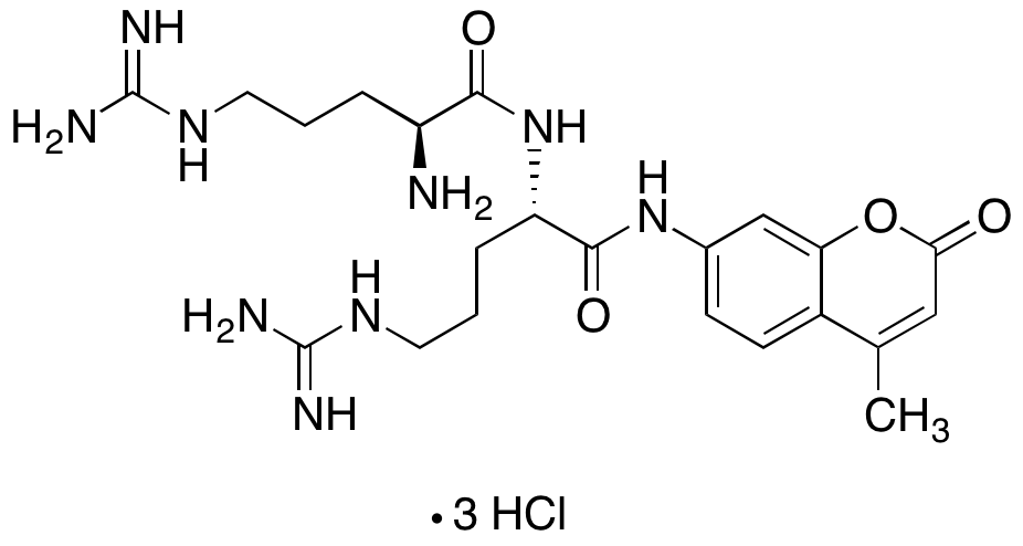 L-Arginyl-L-arginine 7-Amido-4-methylcoumarin Trihydrochloride