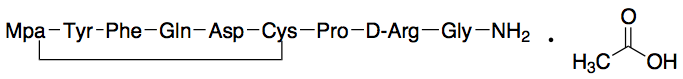 Asp(5)-Desmopressin Acetate Salt