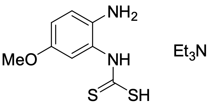 (2-Amino-5-methoxyphenyl)carbamodithioic Acid Triethylamine Salt