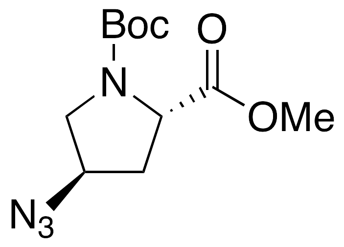 (2S,4R)-4-Azido-1,2-pyrrolidinedicarboxylic Acid 1-(1,1-Dimethylethyl) 2-Methyl Ester