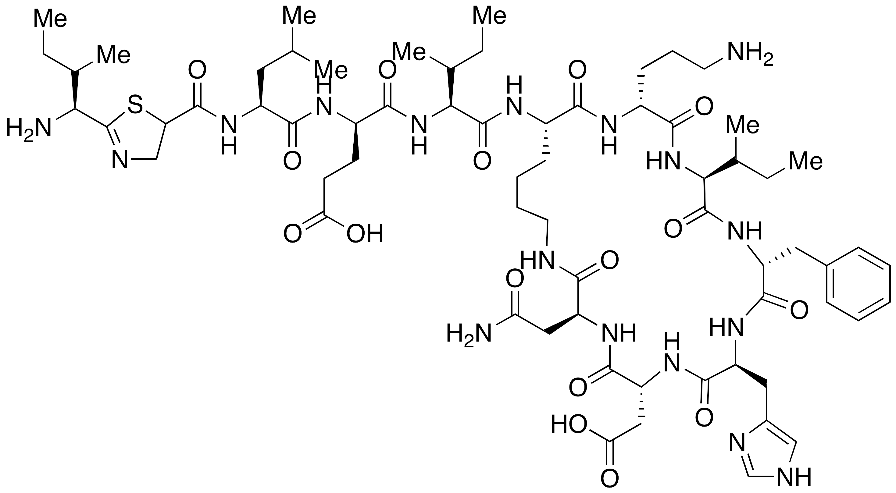 Bacitracin (>80%)