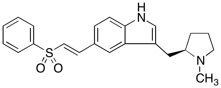 (R)-5-(2-Benzenesulphonylethenyl)-3-(N-methylpyrrolidin-2-ylmethyl)-1H-indole