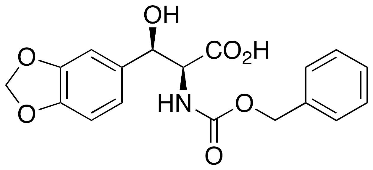 N-Benzyloxycarbonyl DL-threo-b-(3,4-Methylenedioxyphenyl)serine