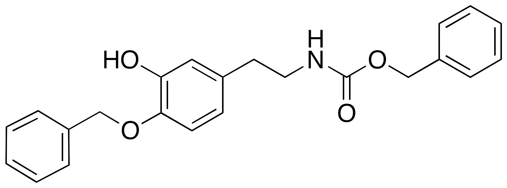 N-Benzyloxycarbonyl-4-O-benzyl Dopamine