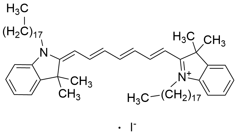 1,1-Dioctadecyl-3,3,3,3-tetramethylindotricarbocyanine Iodide (>90%)