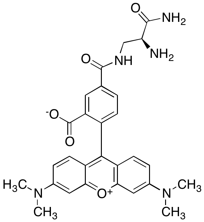 (S)-2-(3,6-Bis(dimethylamino)xanthylium-9-yl)-5-((2,3-diamino-3-oxopropyl)carbamoyl)benzoate