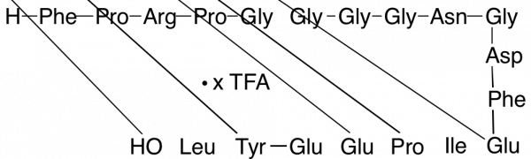 des-(Glu13)-Bivalirudin Trifluoroacetic Acid Salt