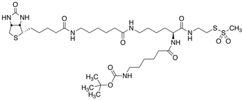 2-[N2-(N6-t-Boc-6-aminocaproyl)-N6-(6-biotinamidocaproy)-L -lysinylamido]ethyl Methanethiosulfonate