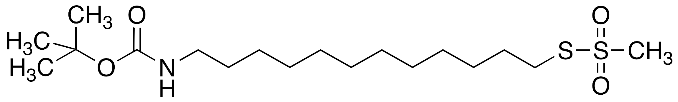 12-(t-Boc-amino)-1-dodecyl Methanethiosulfonate