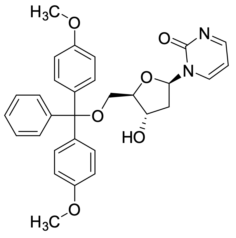 1-[5-O-[Bis(4-methoxyphenyl)phenylmethyl]-2-deoxy-β-D-erythro-pentofuranosyl]-2(1H)-pyrimidinone