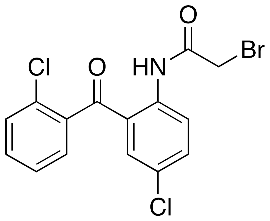 2-Bromo-acetamide-2’,5-dichlorobenzophenone