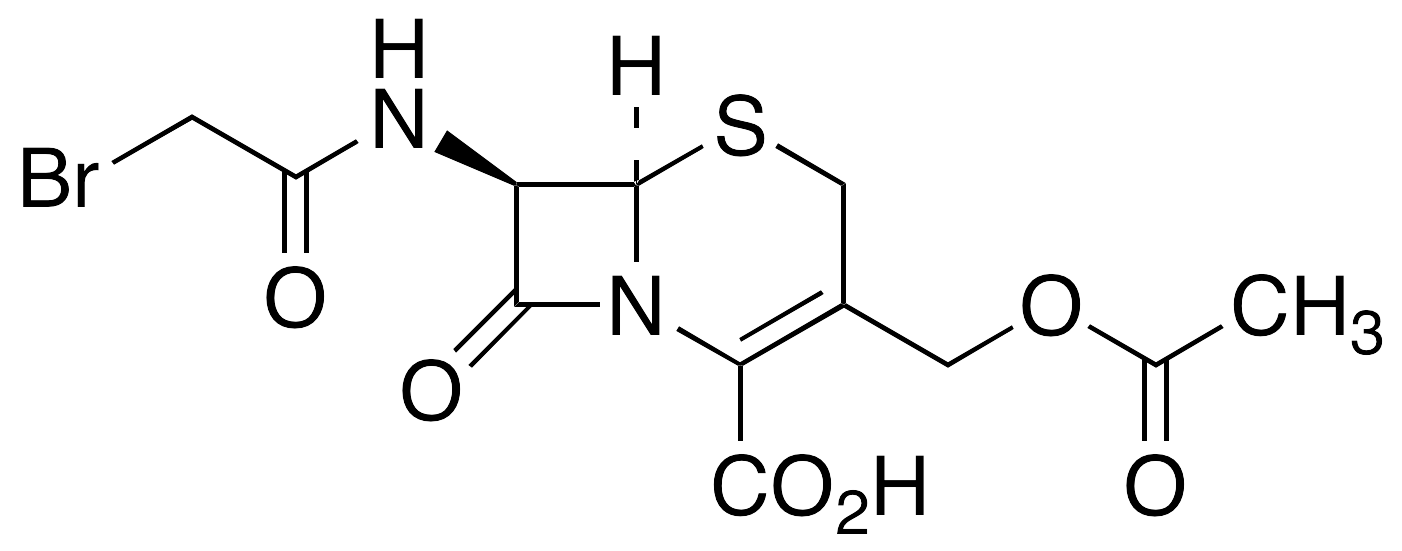 7-Bromoacetylaminocephalosporanic Acid