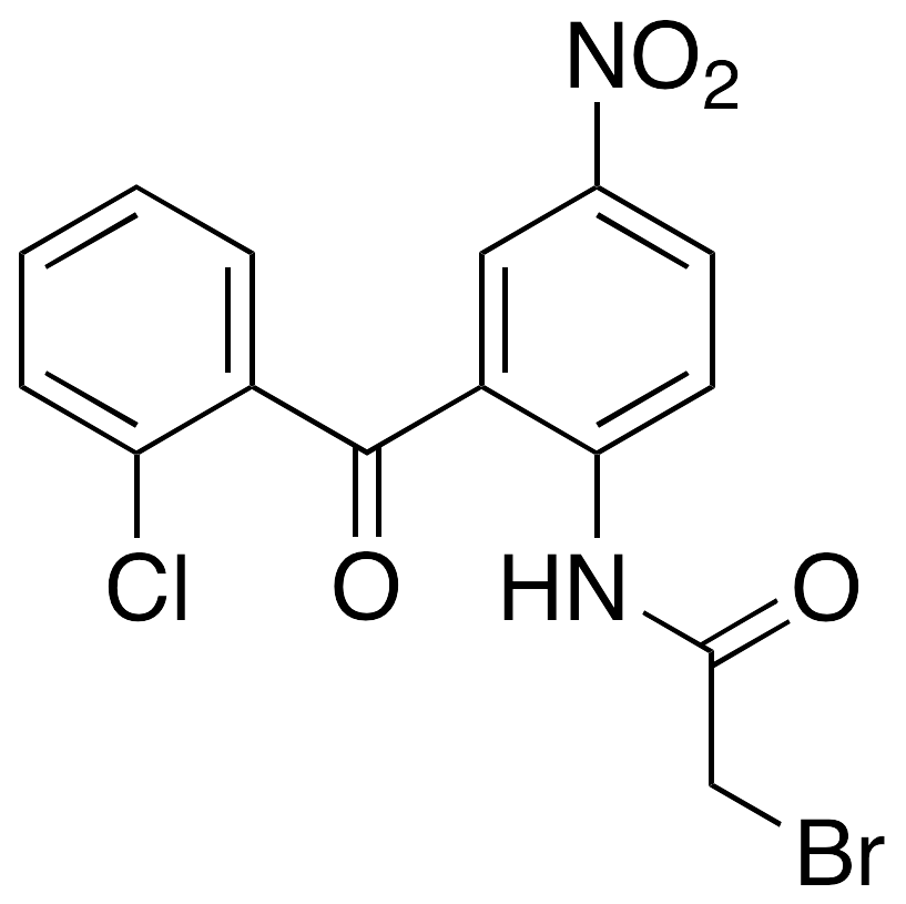 2-Bromo-N-[2-(2-chlorobenzoyl)-4-nitrophenyl]acetamide(Clonazepam Impurity)