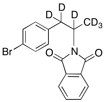 2-(1-(4-Bromophenyl)propan-2-yl)isoindoline-1,3-dione-d6