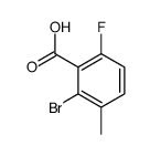 2-Bromo-6-fluoro-3-methylbenzoic acid