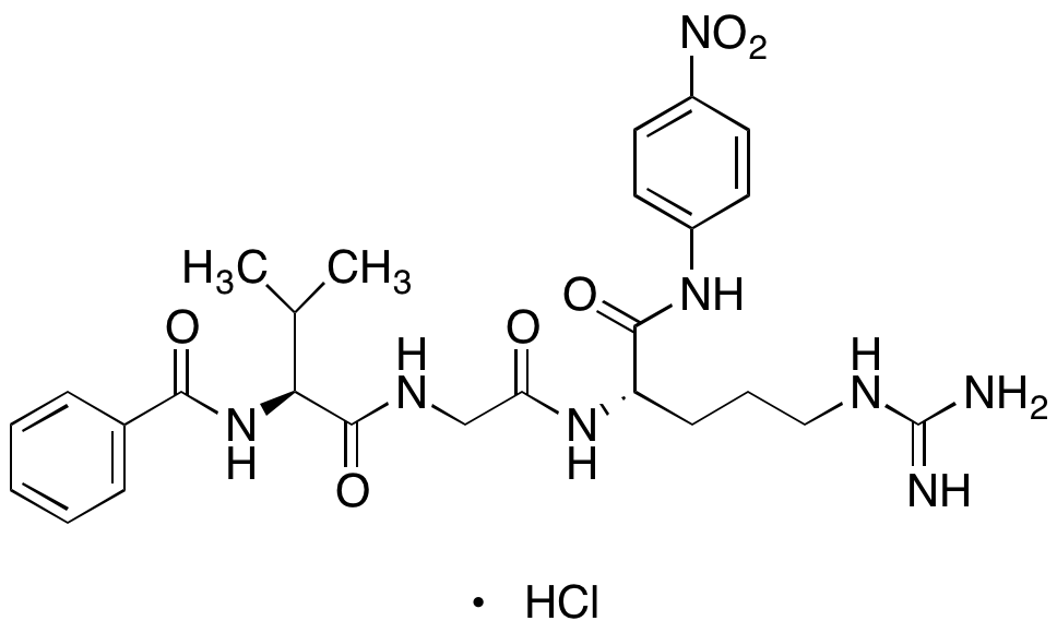 N-Benzoyl-Val-Gly-Arg p-nitroanilide Hydrochloride