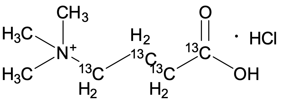 γ-Butyrobetaine-13C4 Hydrochloride