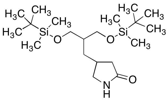 Bis-t-butyldimethylsilyl 6,6'-Dihydroxypregabalin Lactam