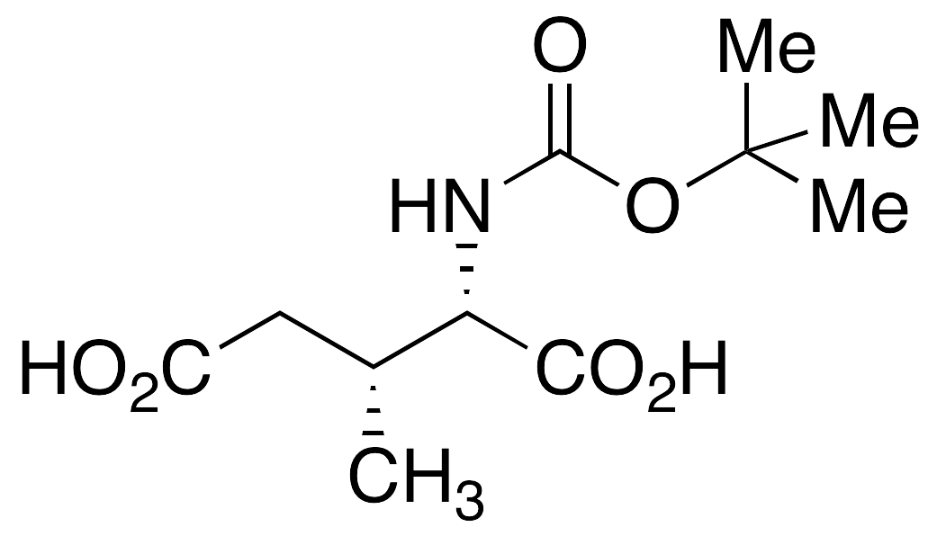 (3R)-N-(tert-Butyloxycarbonyl)-3-methyl-L-glutamic Acid