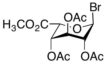 1-Bromo-1-deoxy-α-L-idopyranuronic Acid Methyl Ester Triacetate