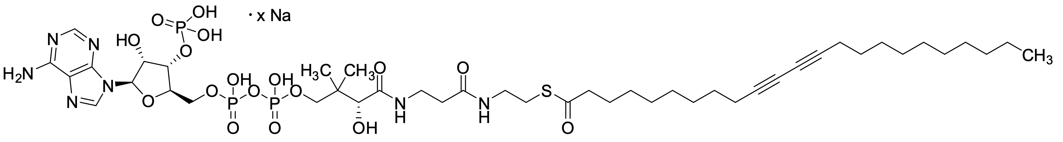 Coenzyme A Ester of 10,12-Tricosadiynoic Acid Sodium Salt