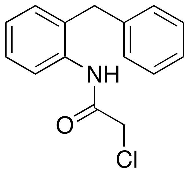 2-Chloro-N-[2-(benzyl)phenyl]acetamide