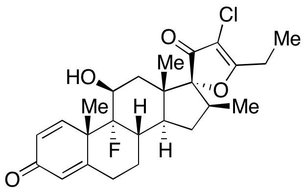 (17R)-4’-Chloro-5’-ethyl-9-fluoro-11b-hydroxy-16b-methylspiro[androsta-1,4-diene-17,2’(3’H)-furan]-3,3’-dione