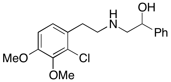 α-[[[2-(2-Chloro-3,4-dimethoxyphenyl)ethyl]amino]methyl]benzenemethanol