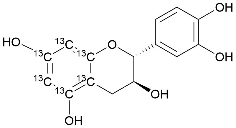 (+)-Catechin-¹³C₆