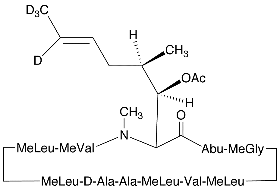 Cyclosporin A-d4 Acetate (Major)