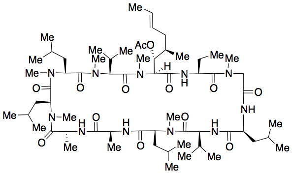 Cyclosporin AM 4N Acetate