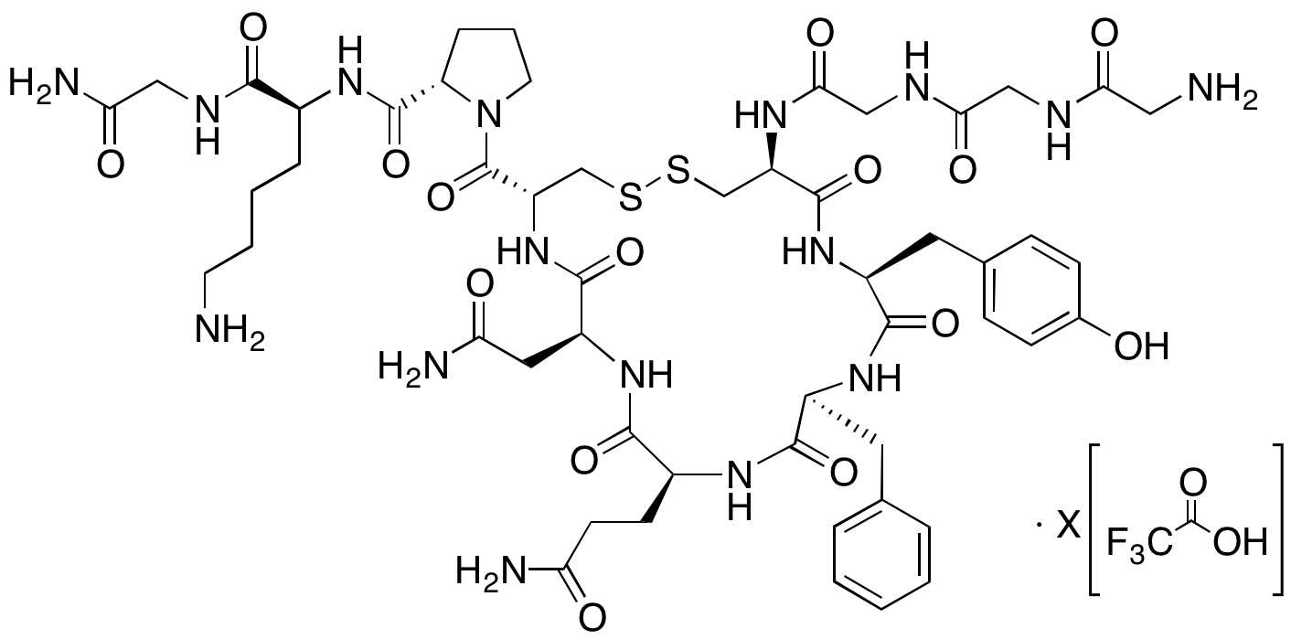 D-Cys(4)-Terlipressin Trifluoroacetic Acid Salt