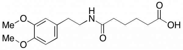 6-[[2-(3,4-Dimethoxyphenyl)ethyl]amino]-6-oxo-hexanoic Acid