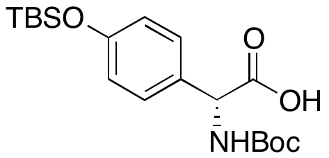 (aR)-a-[[(1,1-Dimethylethoxy)carbonyl]amino]-4-[[(1,1-dimethylethyl)dimethylsilyl]oxy]benzeneacetic Acid