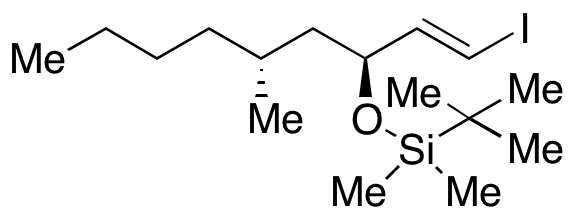 (1,1-Dimethylethyl)[[(1S,3R)-1-[(1E)-2-iodoethenyl]-3-methylheptyl]oxy]dimethyl-silane